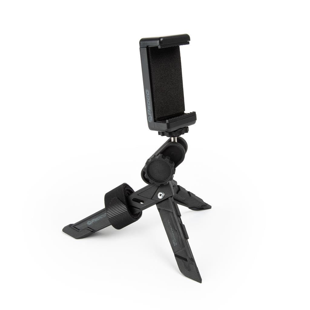 Pod mini 黒 Amazon.com: UltraPod 3 Mini Travel Tripod with Phone Mount